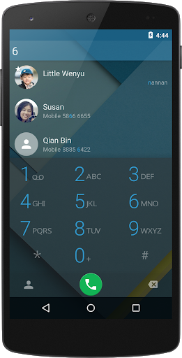 اسکرین شات 4 برنامه ExDialer - Dialer & Contacts