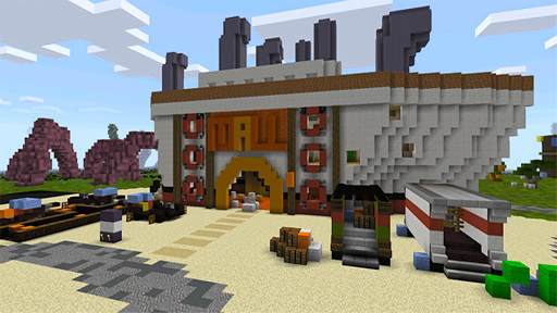 اسکرین شات 2 برنامه Bikini Bottom Mod for Minecraft PE