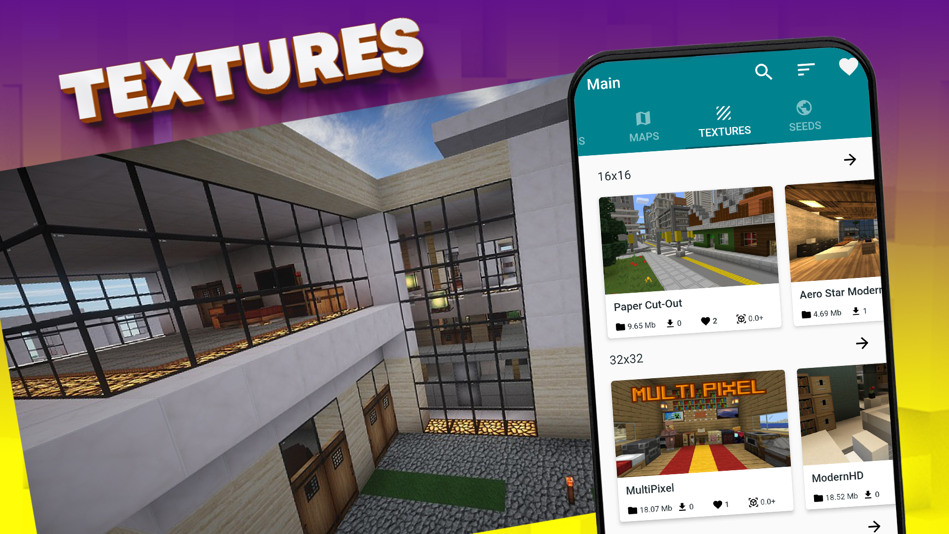 اسکرین شات 3 برنامه Mods, maps skins for Minecraft