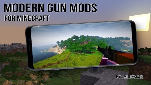 دانلود برنامه Guns Mod for MCPE - New Weapon Mods For Minecraft برای