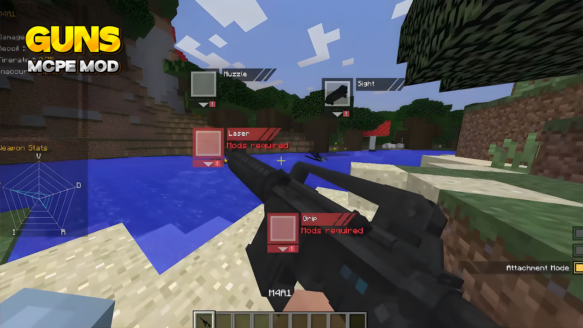 اسکرین شات 3 برنامه Guns & Weapons Mod