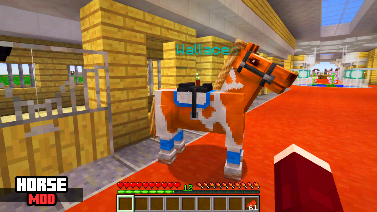 اسکرین شات 2 برنامه Horse Mod For Minecraft PE