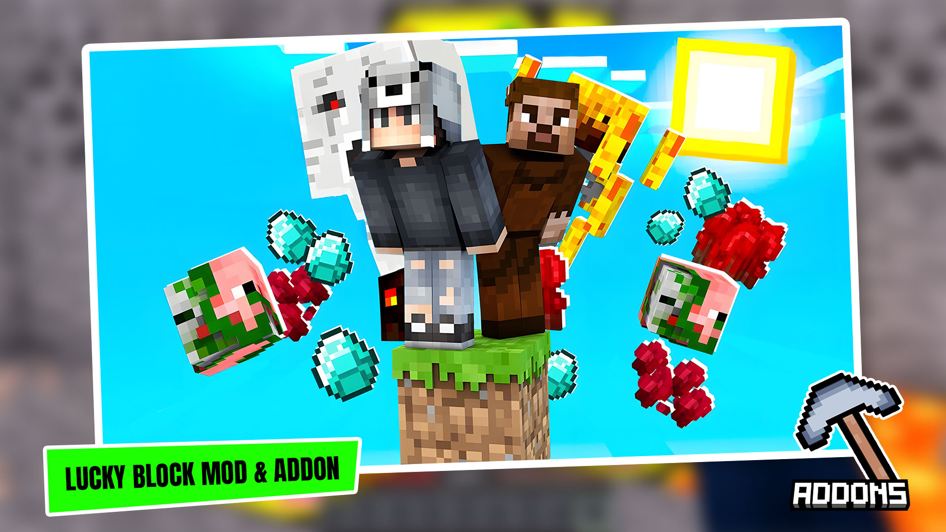 اسکرین شات 5 برنامه Lucky Blocks Mod & Addon