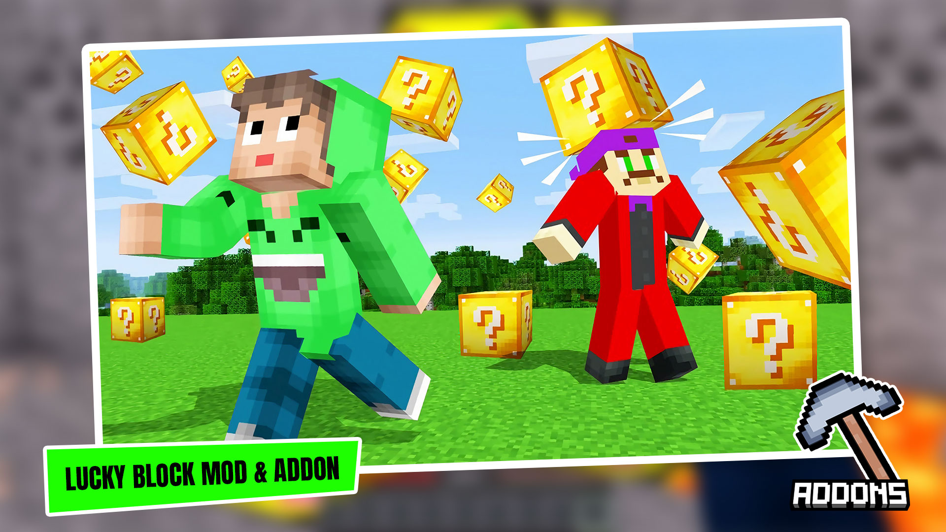 اسکرین شات 1 برنامه Lucky Blocks Mod & Addon