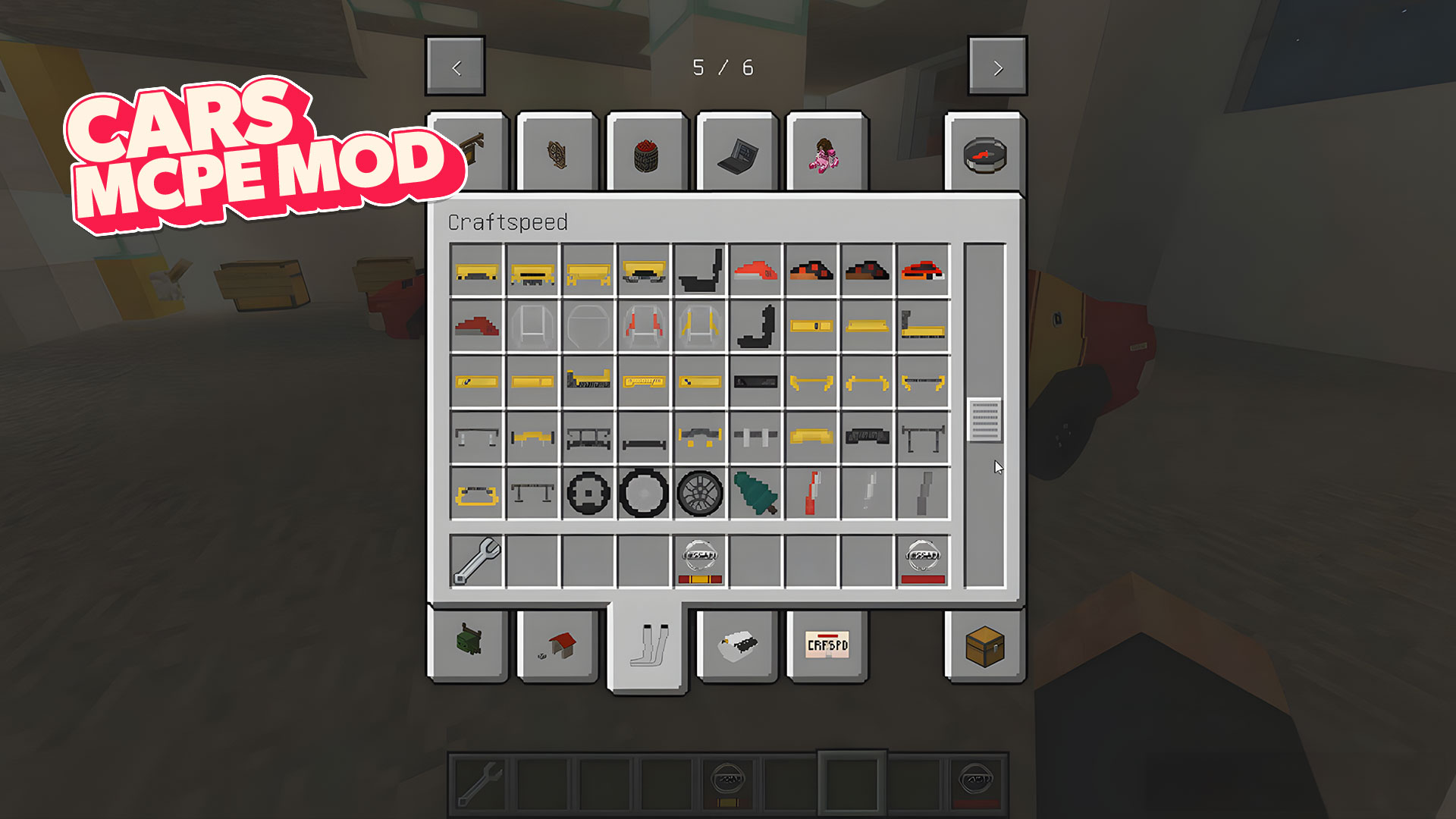 اسکرین شات 5 برنامه Cars Mod Vehicle for Minecraft