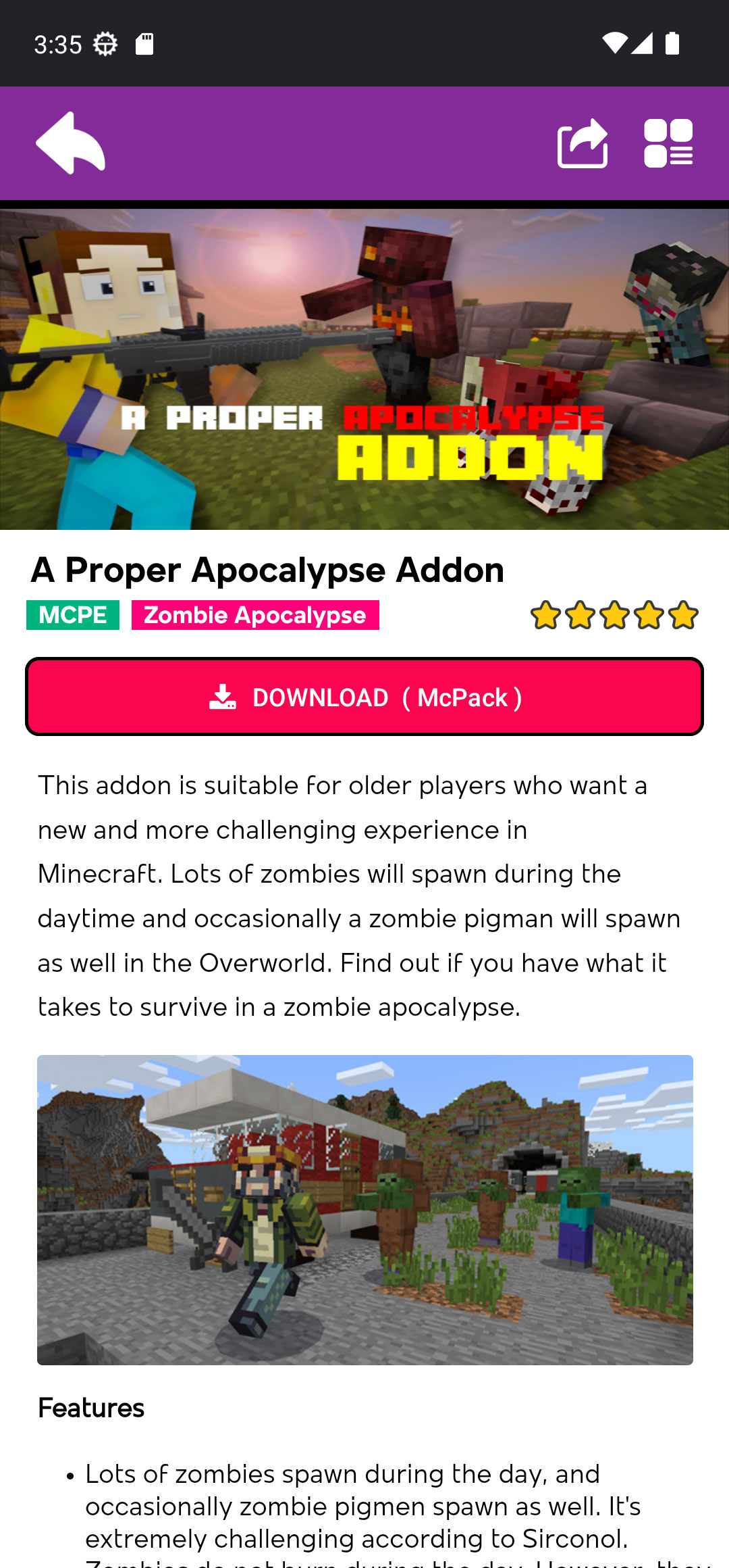 اسکرین شات 8 برنامه Zombie Apocalypse Versus Mods