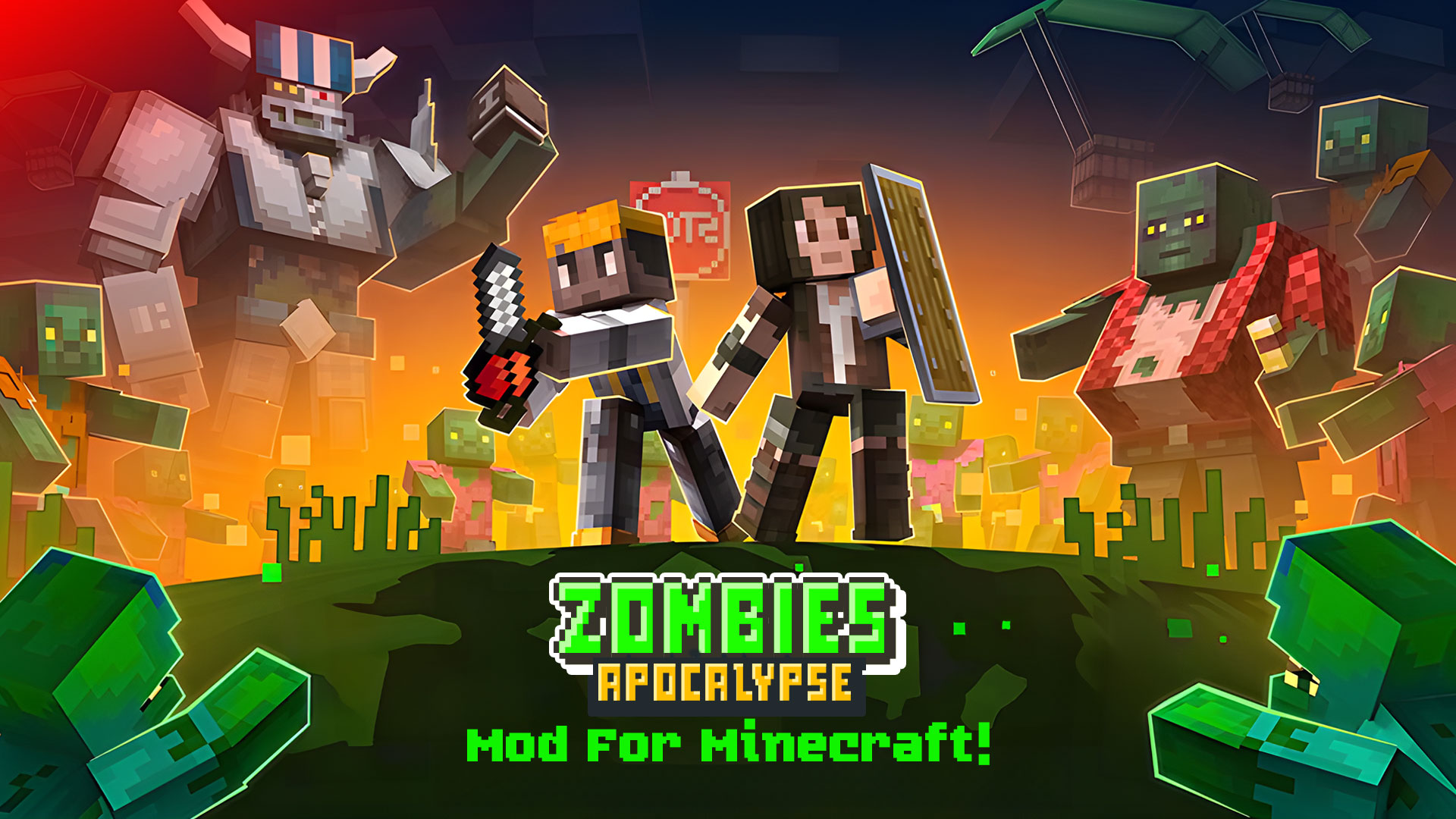 اسکرین شات 4 برنامه Zombie Apocalypse Versus Mods