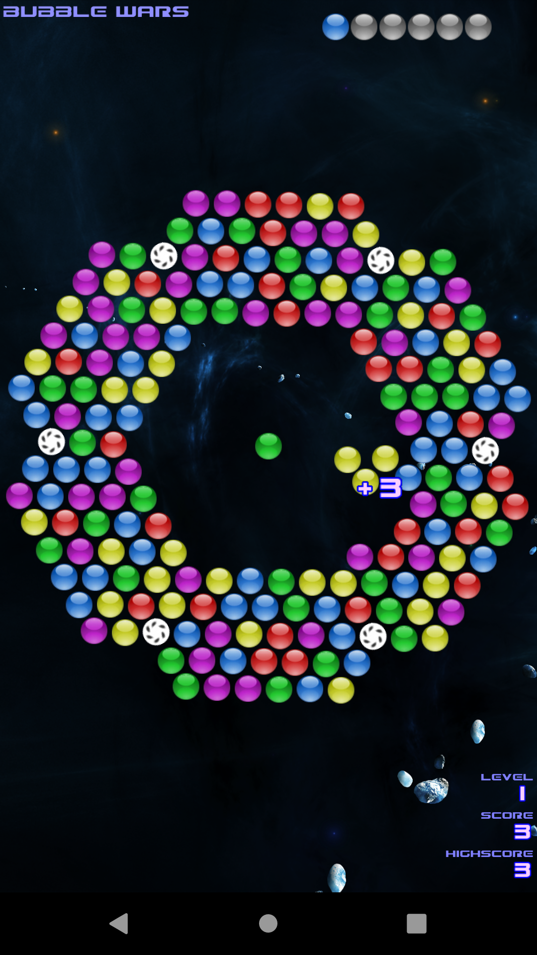 اسکرین شات 3 بازی Bubble Wars