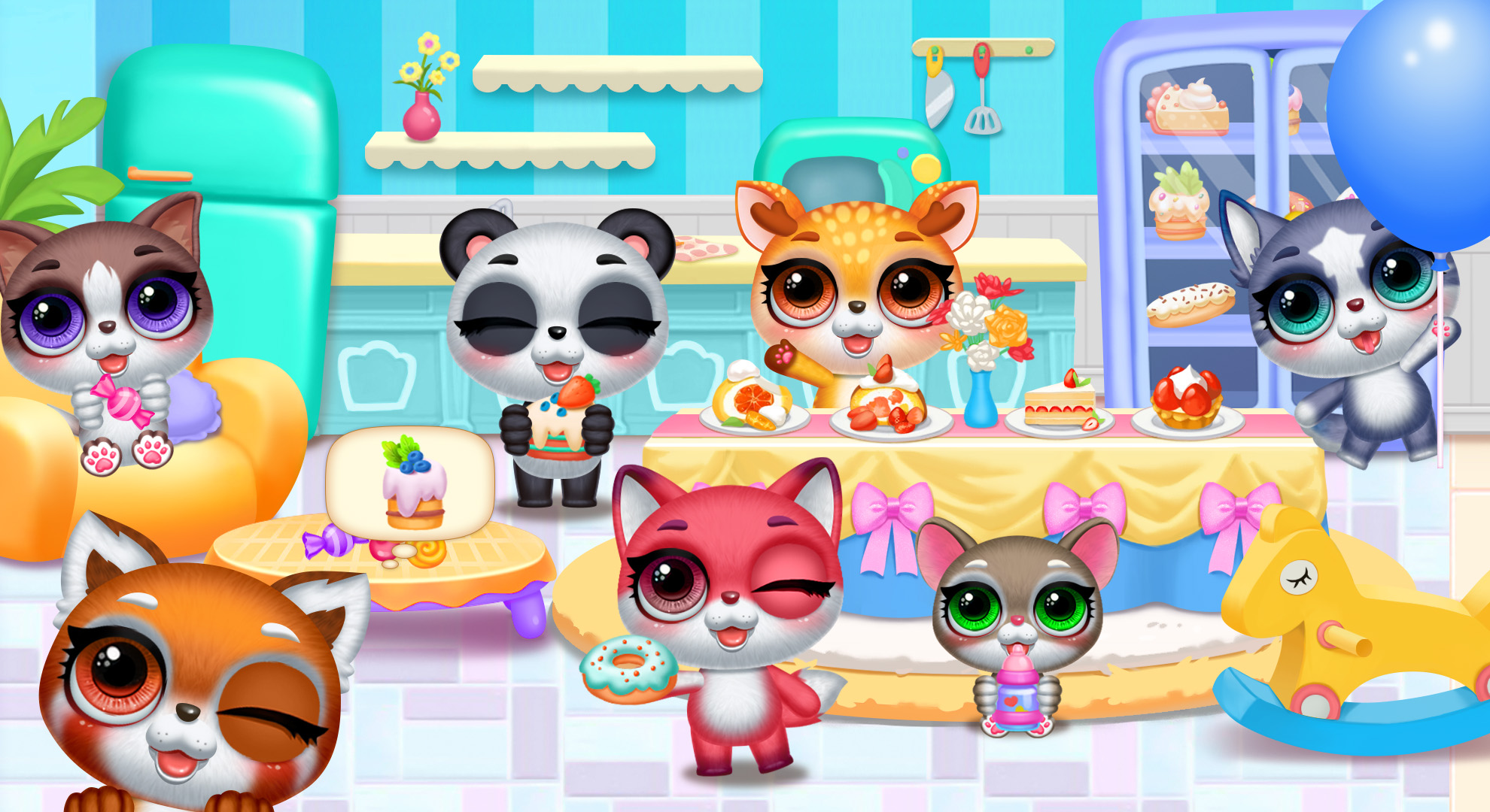 اسکرین شات 5 بازی Cute Pets Dream Paradise