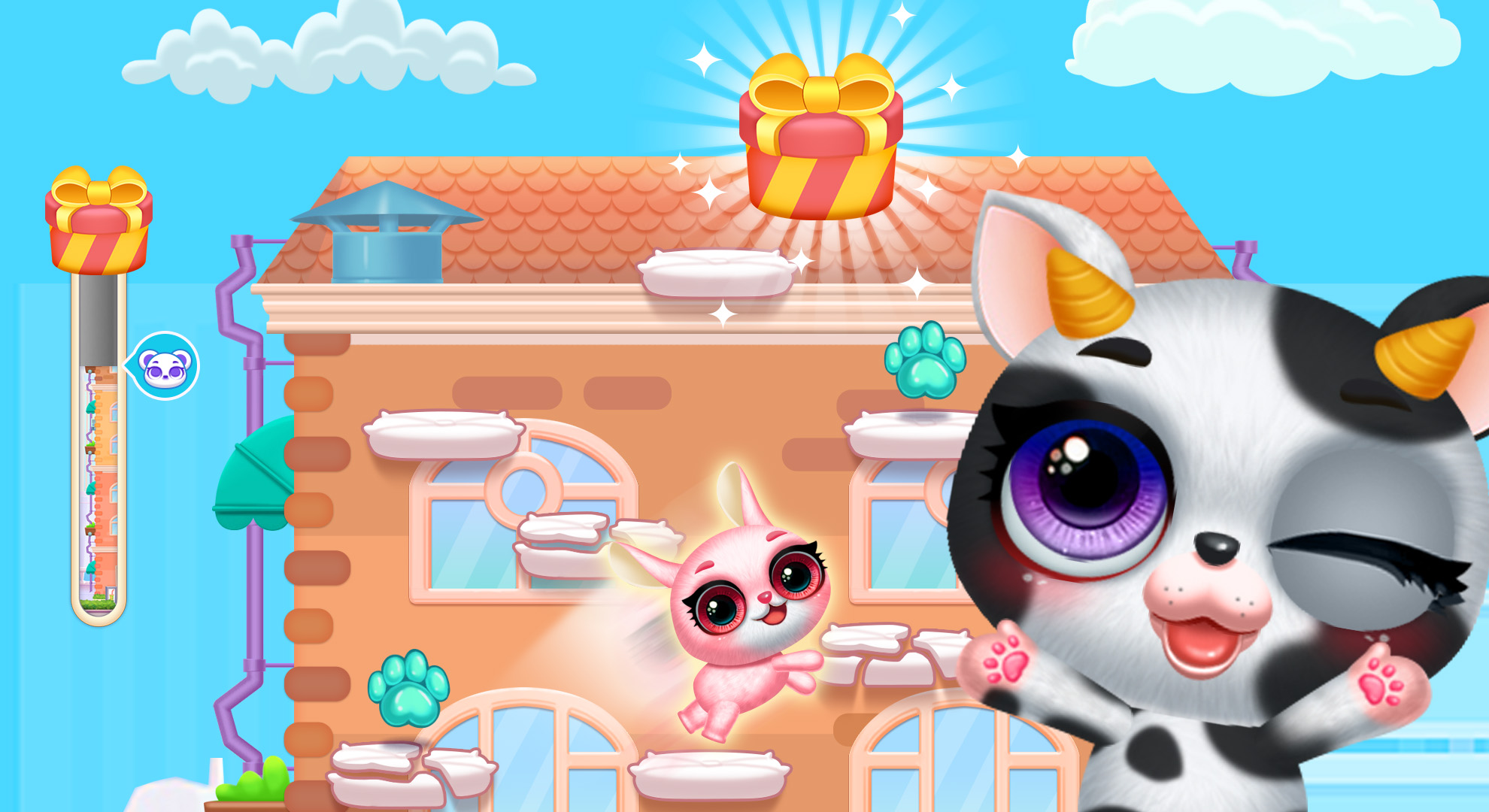 اسکرین شات 4 بازی Cute Pets Dream Paradise