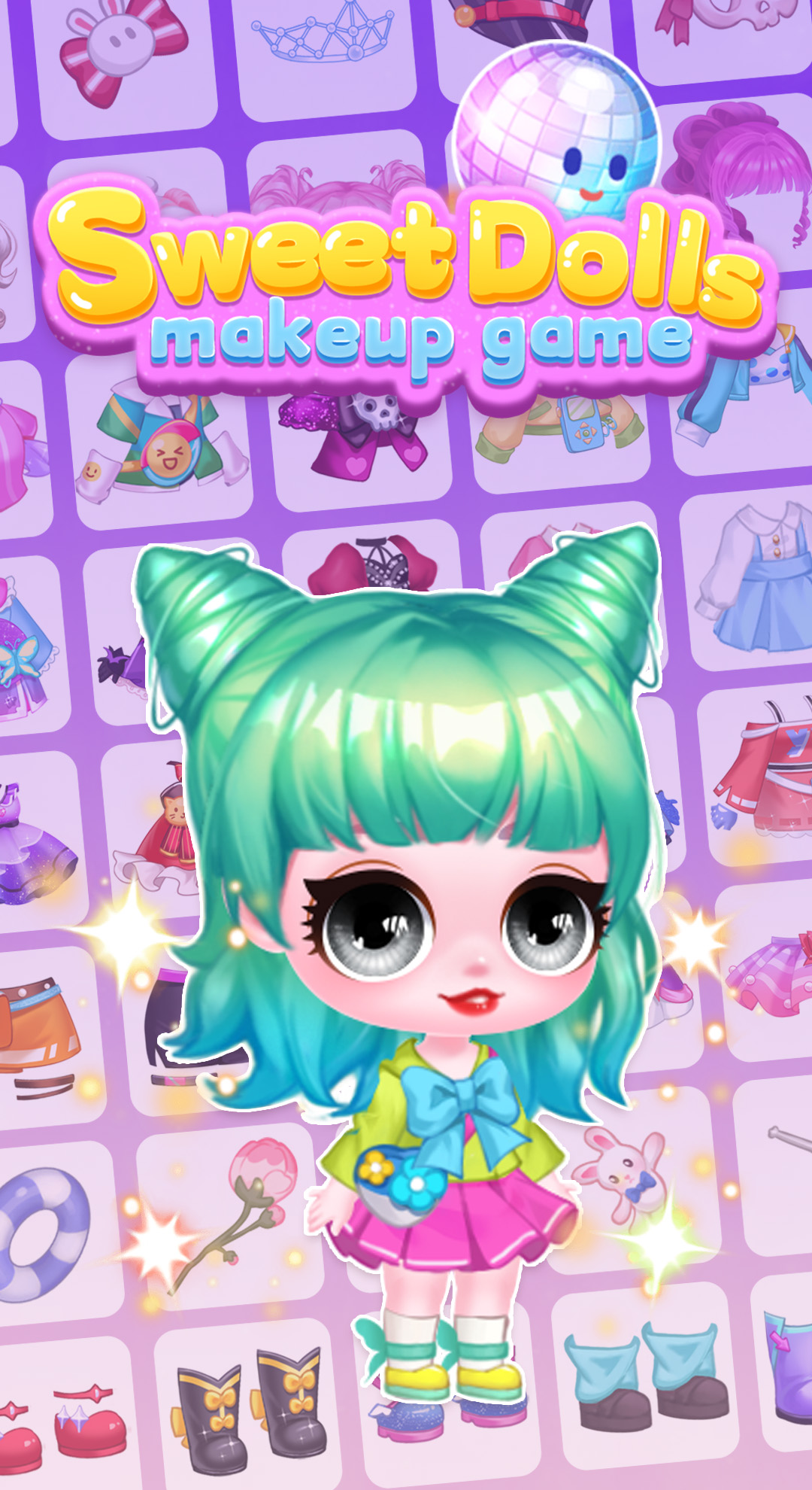 اسکرین شات 5 بازی Sweet Dolls：Makeup Games