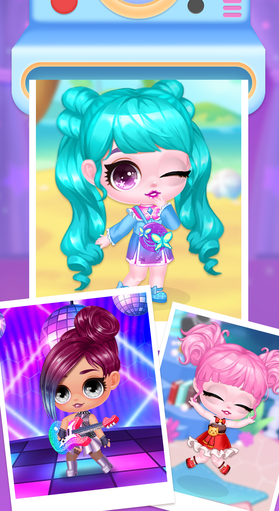 اسکرین شات 4 بازی Sweet Dolls：Makeup Games