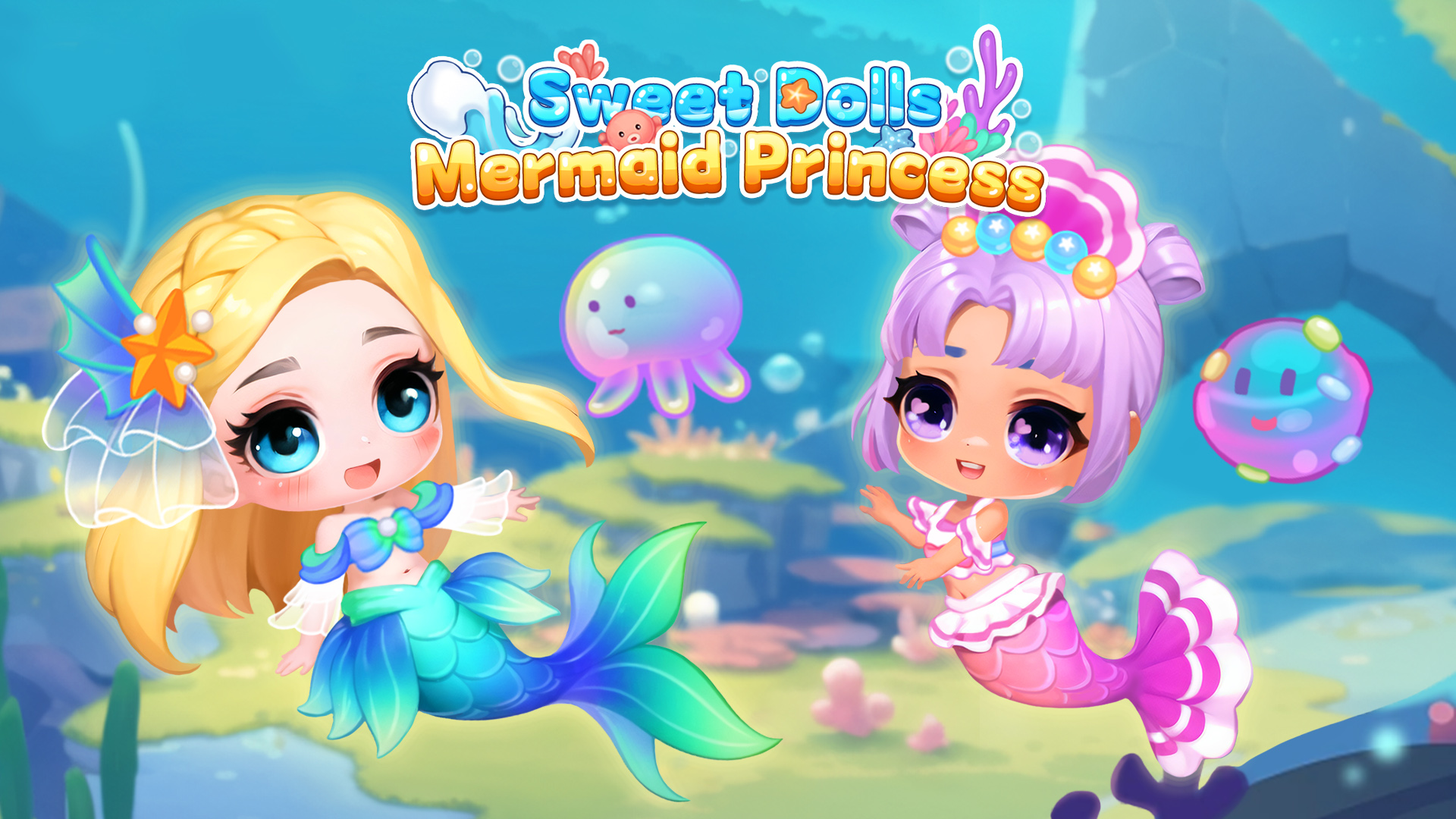اسکرین شات 5 بازی Sweet Dolls：Mermaid Princess
