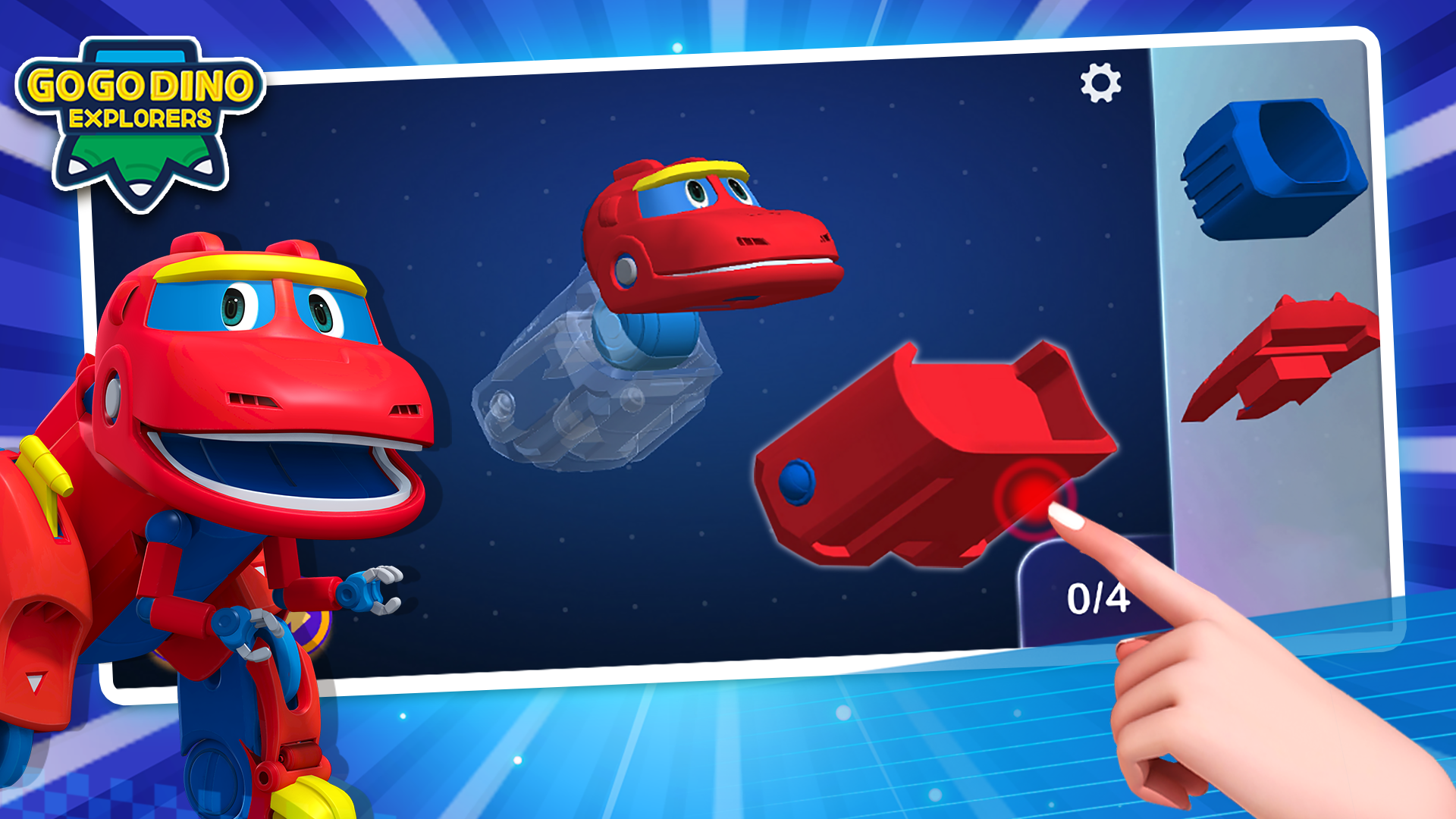 اسکرین شات 1 بازی GoGo Dino Robot