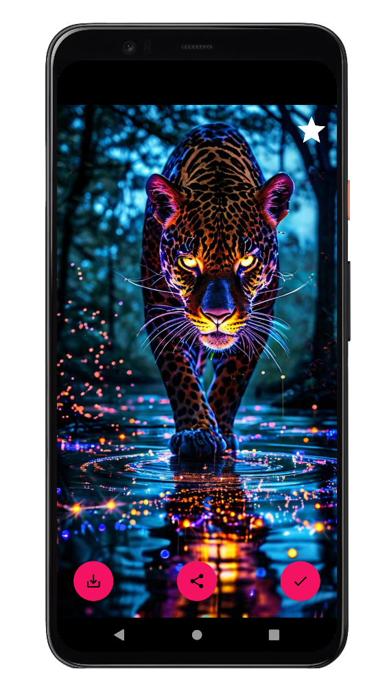 اسکرین شات 6 برنامه ‏‏‏‏‏تصویر زمینه شیر ببر پلنگ