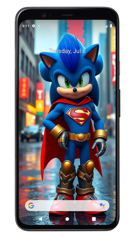 اسکرین شات 3 برنامه تصویر زمینه سونیک | والپیپر