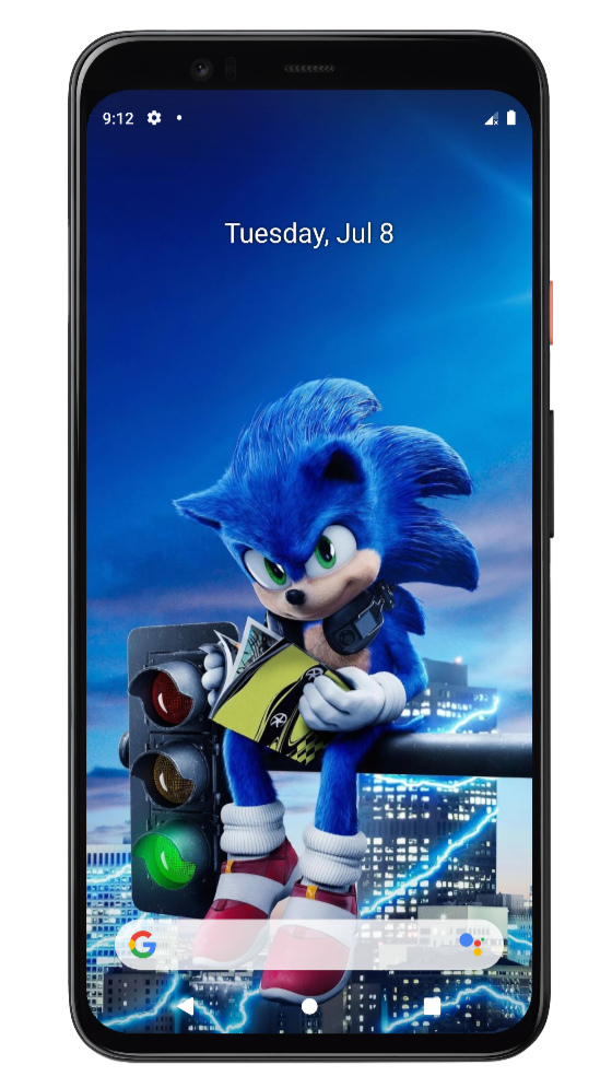 اسکرین شات 1 برنامه تصویر زمینه سونیک | والپیپر