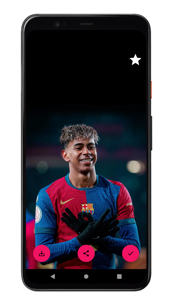 اسکرین شات 3 برنامه ‏تصویر زمینه یامال | والپیپر