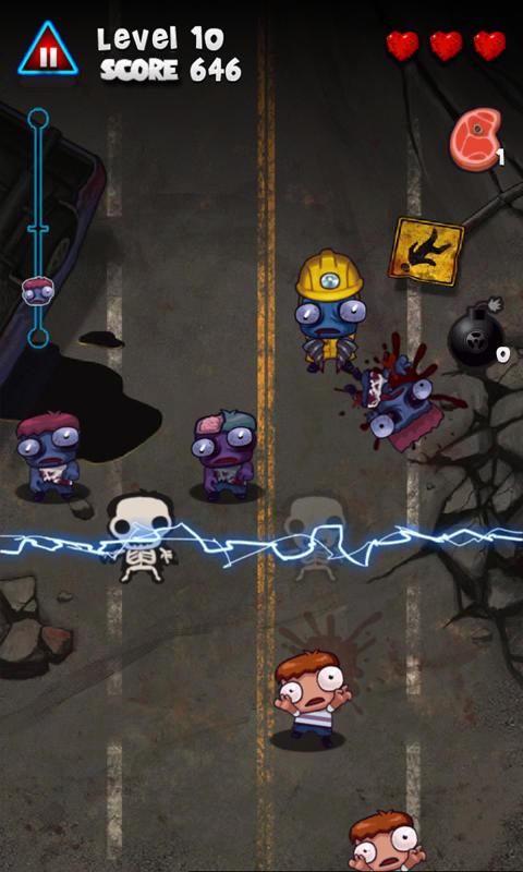 اسکرین شات 1 بازی Zombie Smasher