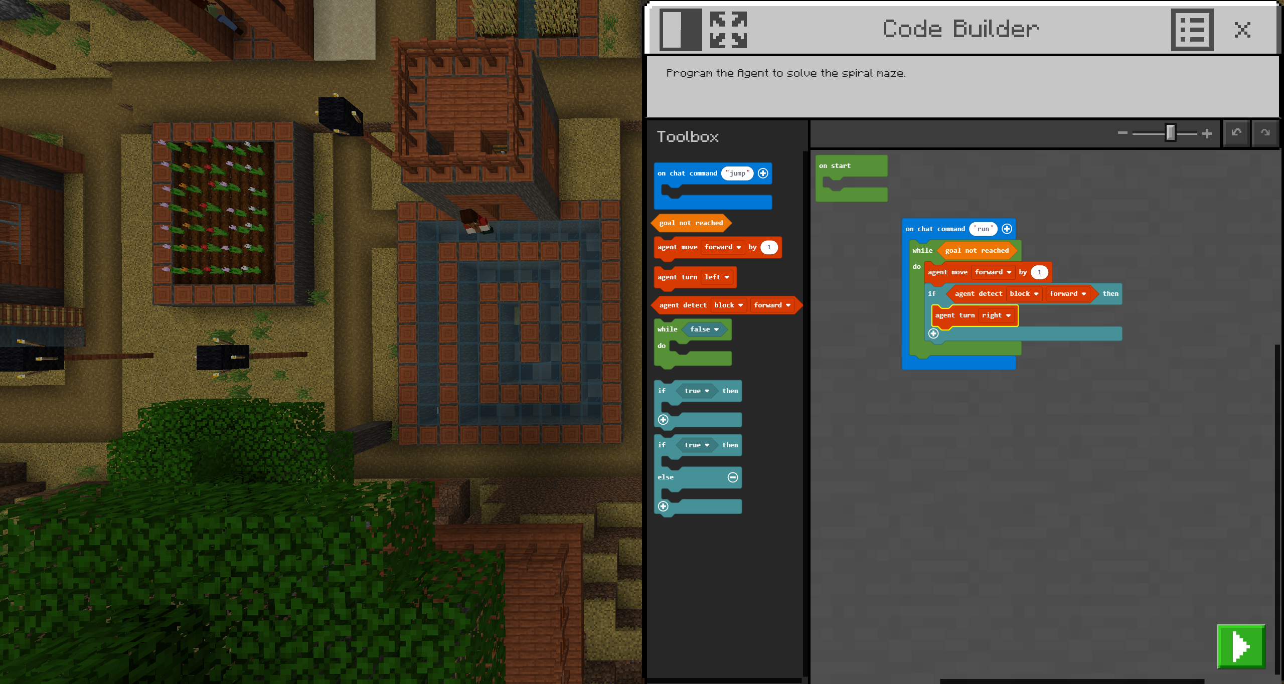 اسکرین شات 3 برنامه Minecraft Education Preview