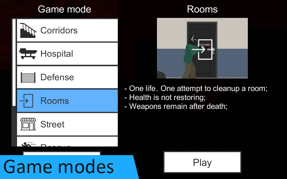 اسکرین شات 1 بازی Flat Zombies: Defense&Cleanup