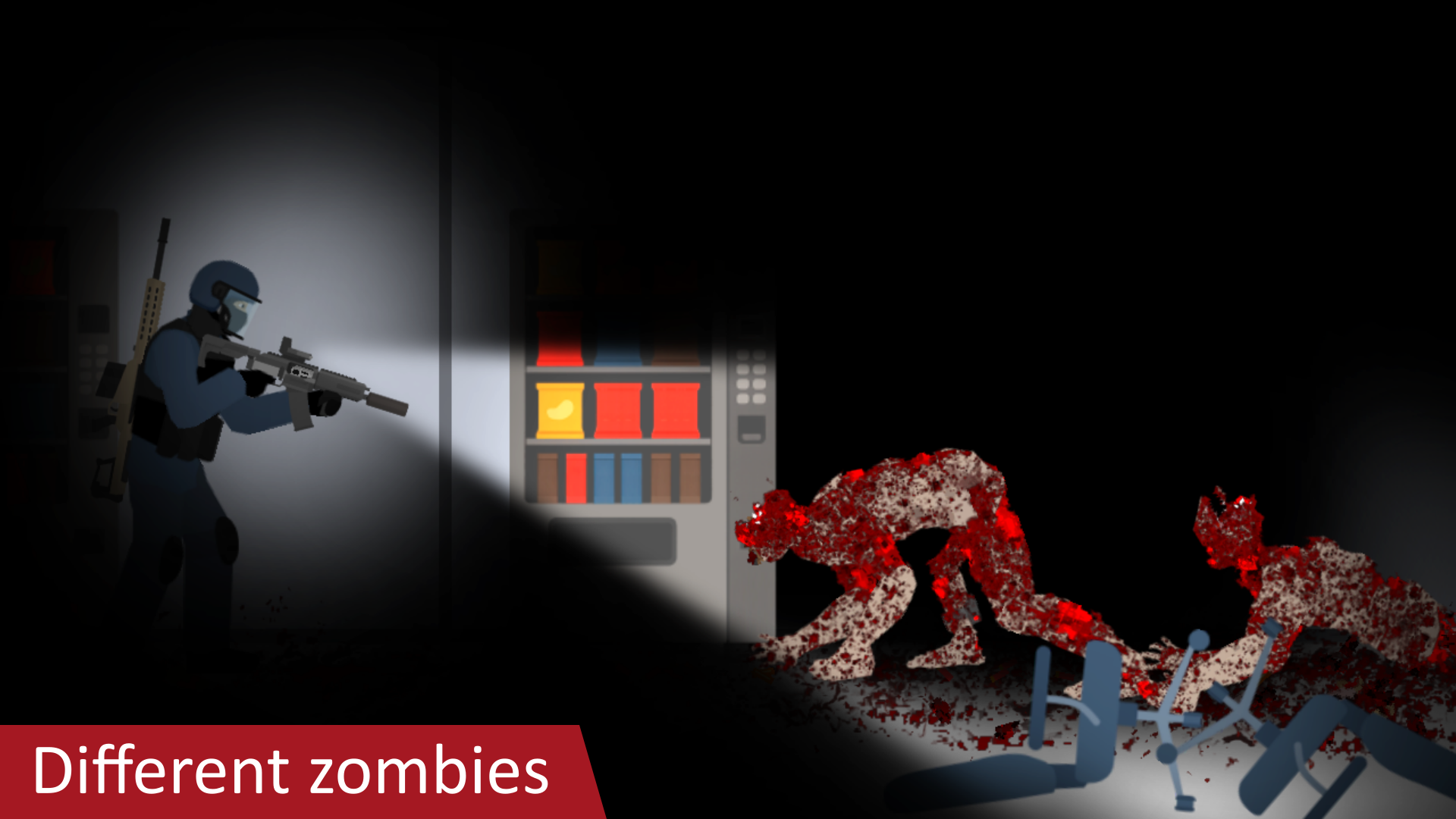 اسکرین شات 2 بازی Flat Zombies: Defense&Cleanup