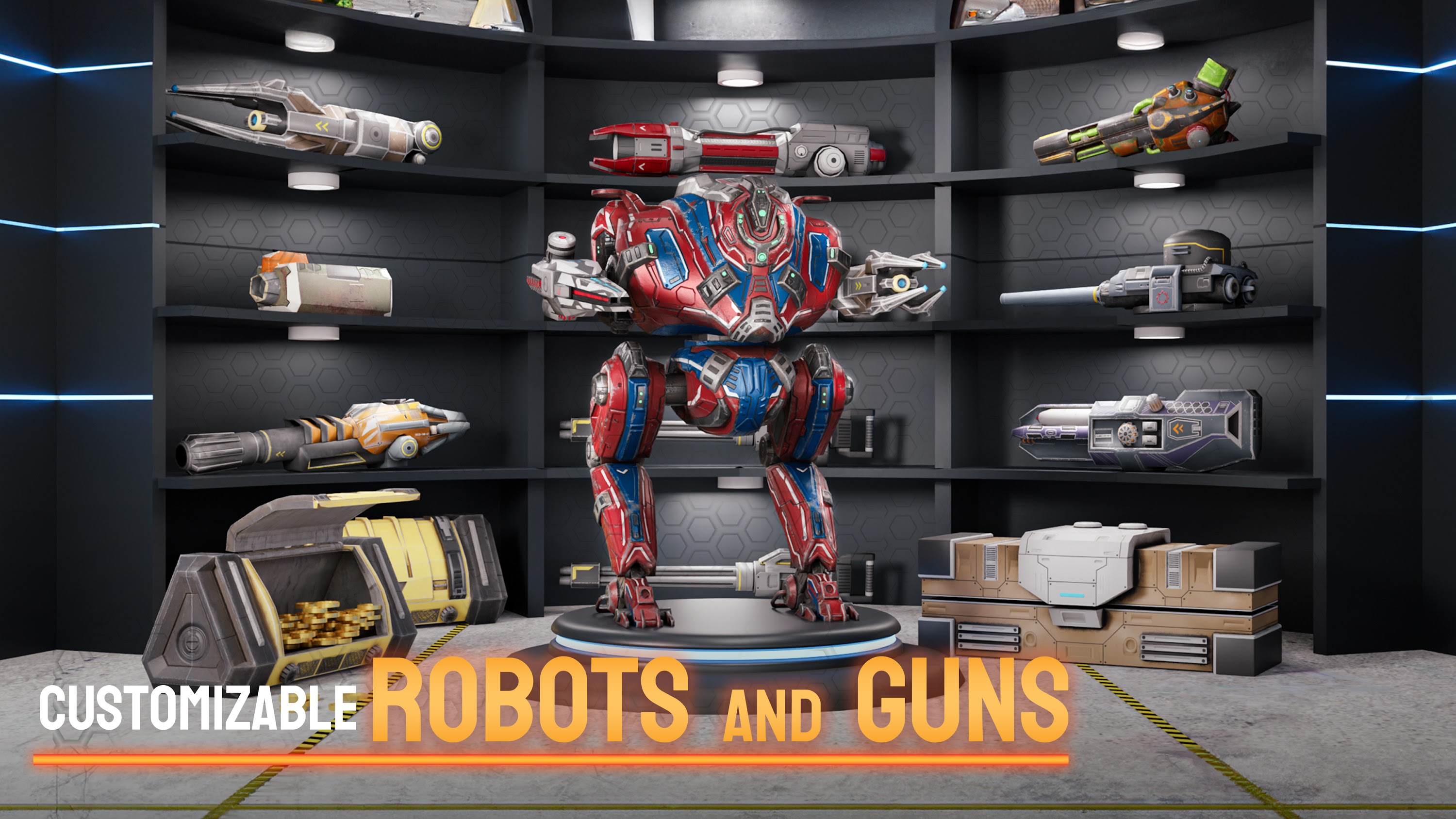 اسکرین شات 5 بازی Mech Wars Online Robot Battles
