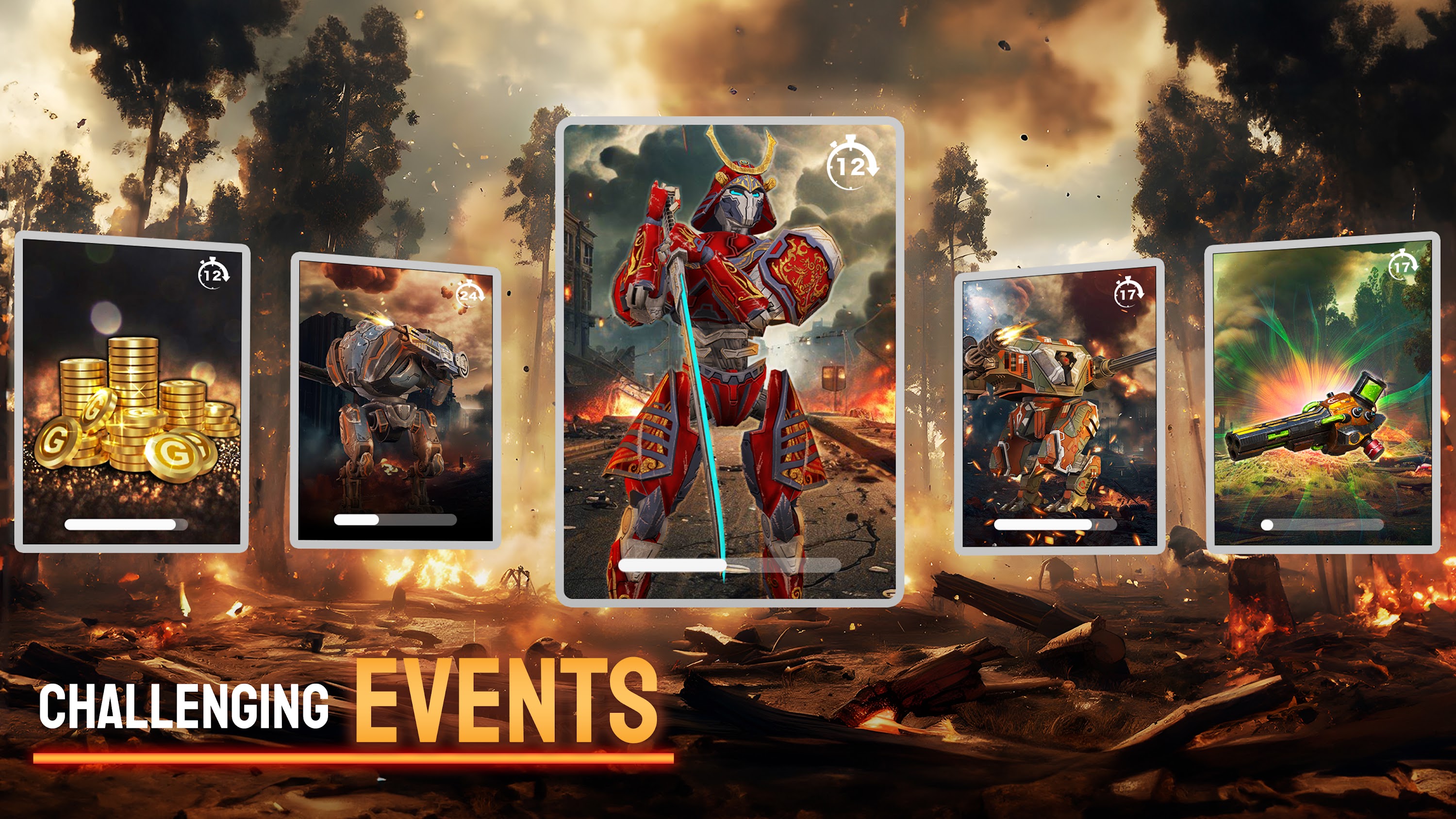 اسکرین شات 5 بازی Mech Wars Online Robot Battles