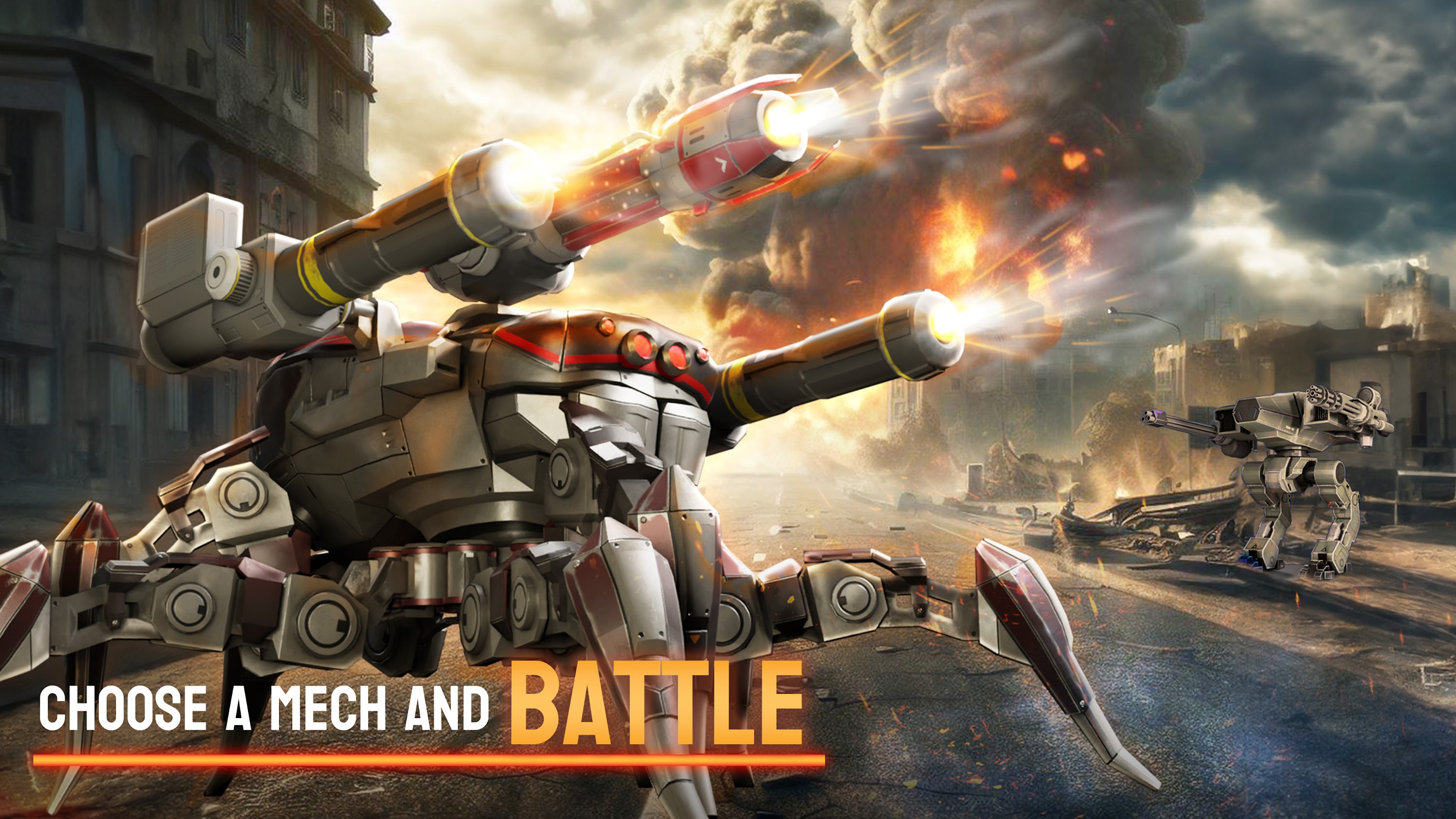 اسکرین شات 4 بازی Mech Wars Online Robot Battles