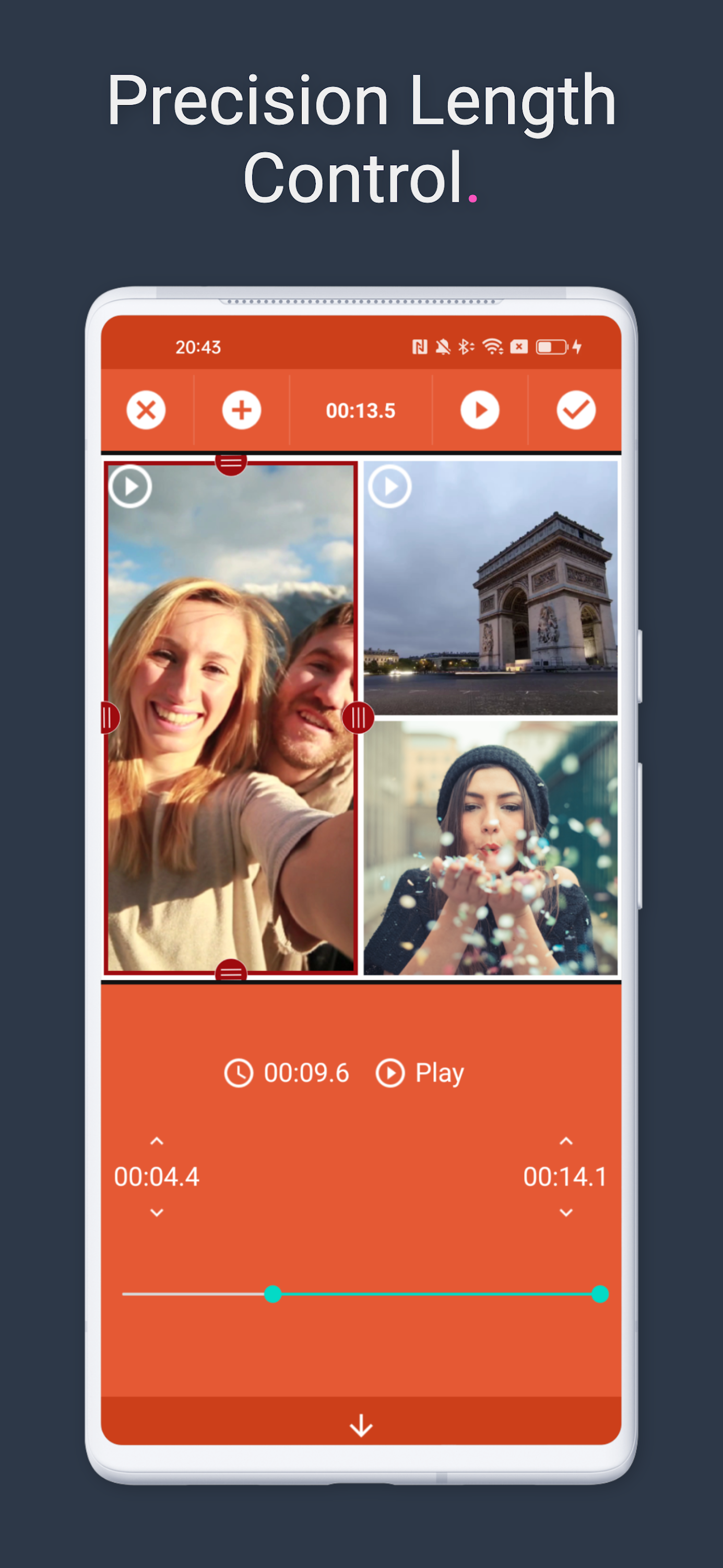 اسکرین شات 5 برنامه Video Collage Maker:Mix Videos
