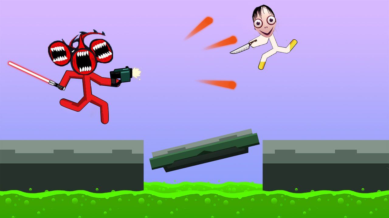 اسکرین شات 2 بازی Momo Horror Stickman Fighting