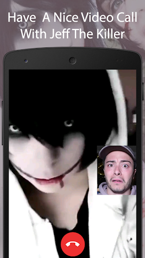 اسکرین شات 4 برنامه Scary Jeff The Killer Fake Chat And Video Call