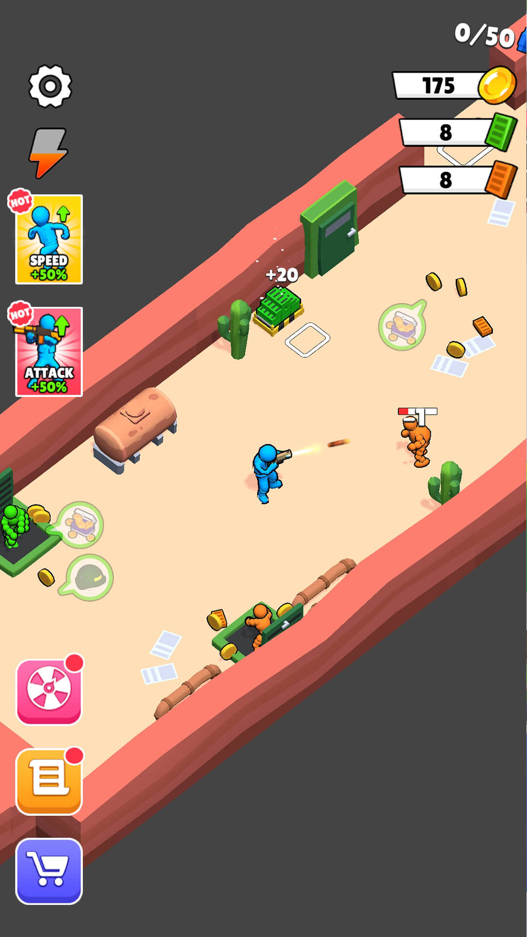 اسکرین شات 1 بازی Crazy shooting  zombies