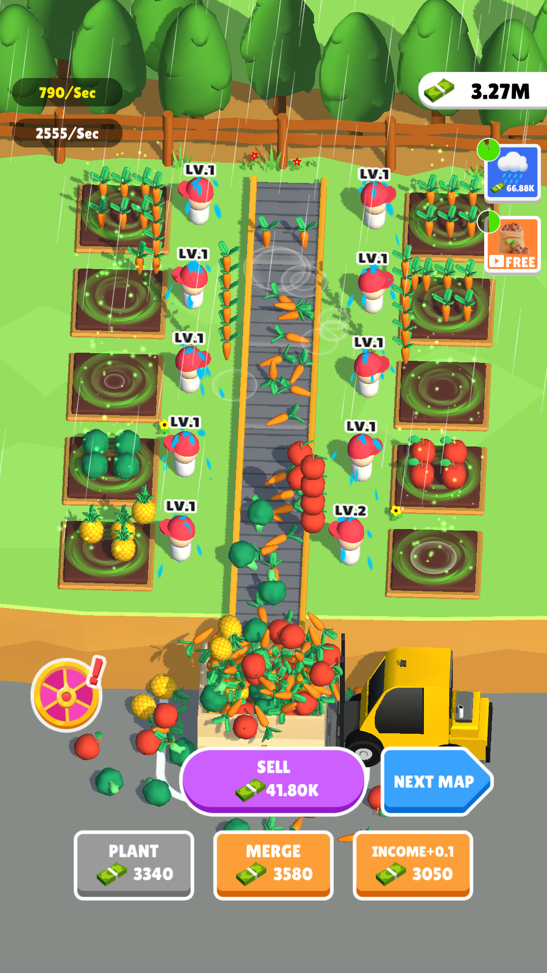 اسکرین شات 2 بازی Happy Farm Idle