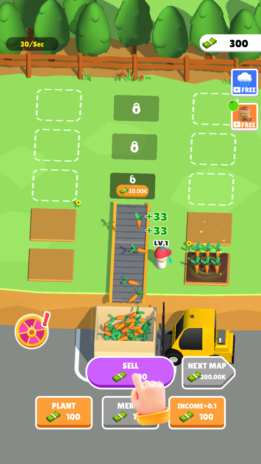 اسکرین شات 1 بازی Happy Farm Idle