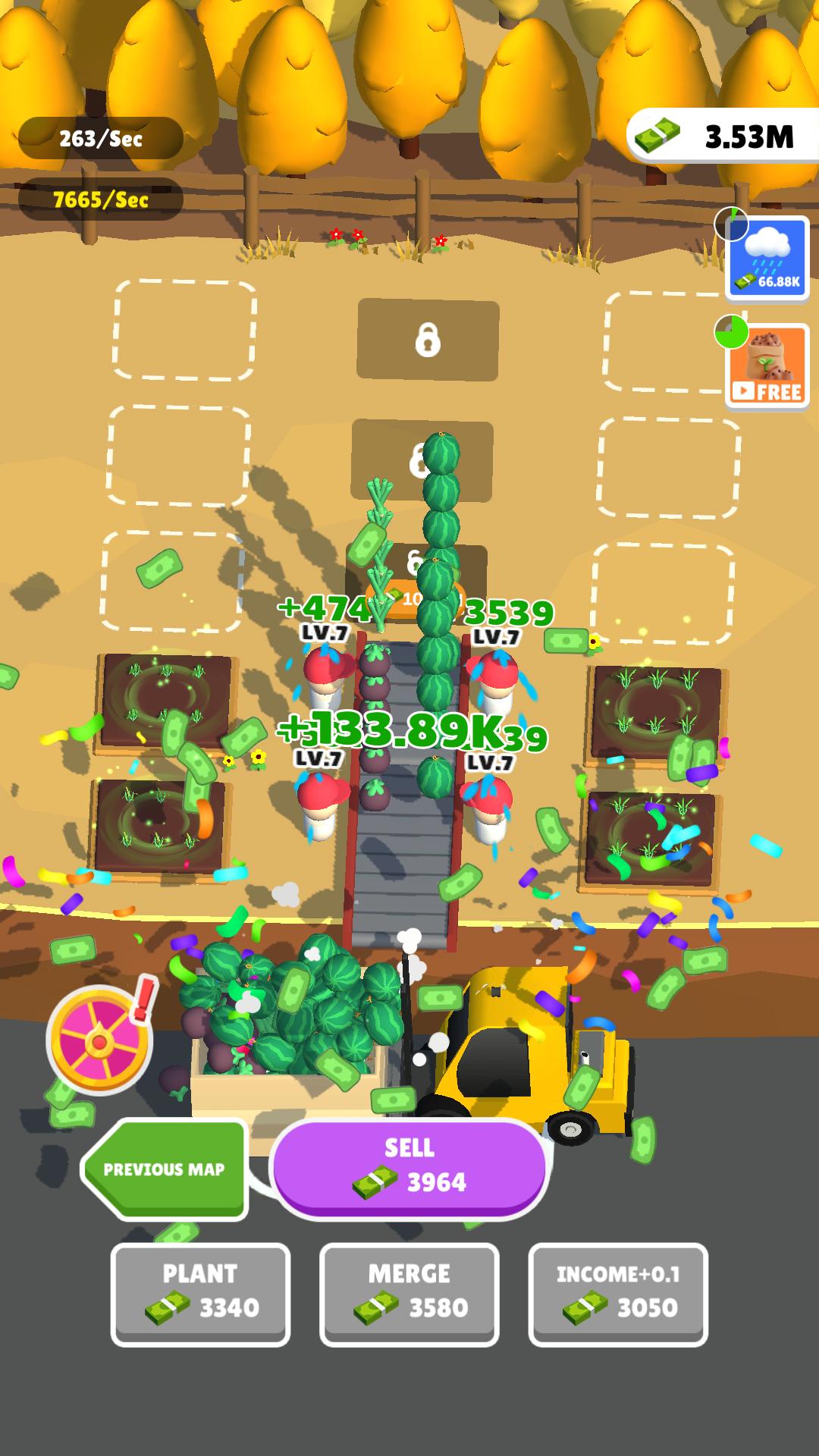 اسکرین شات 5 بازی Happy Farm Idle