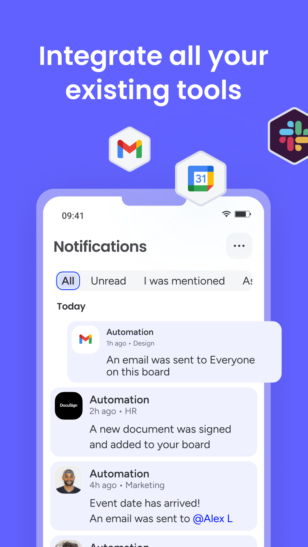 اسکرین شات 3 برنامه monday.com - Work Management