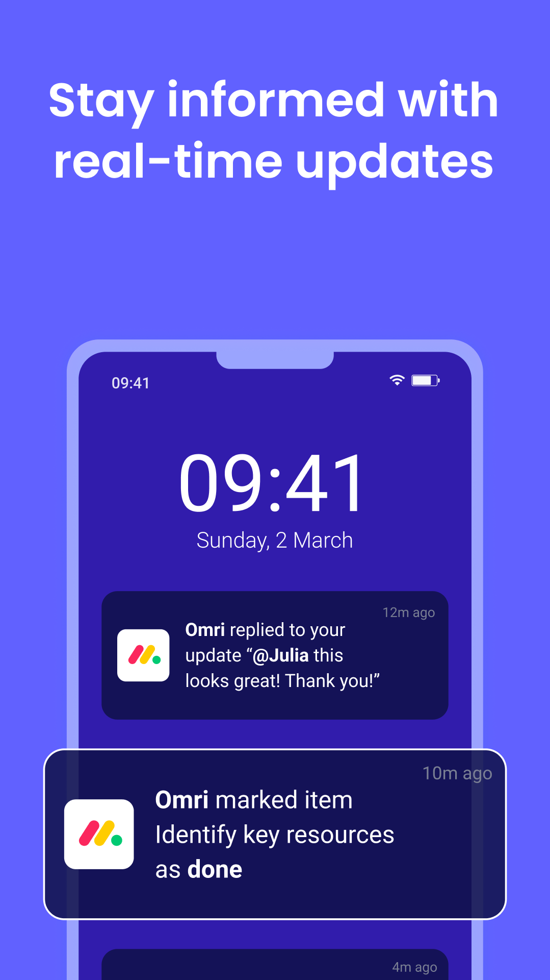 اسکرین شات 5 برنامه monday.com - Work Management