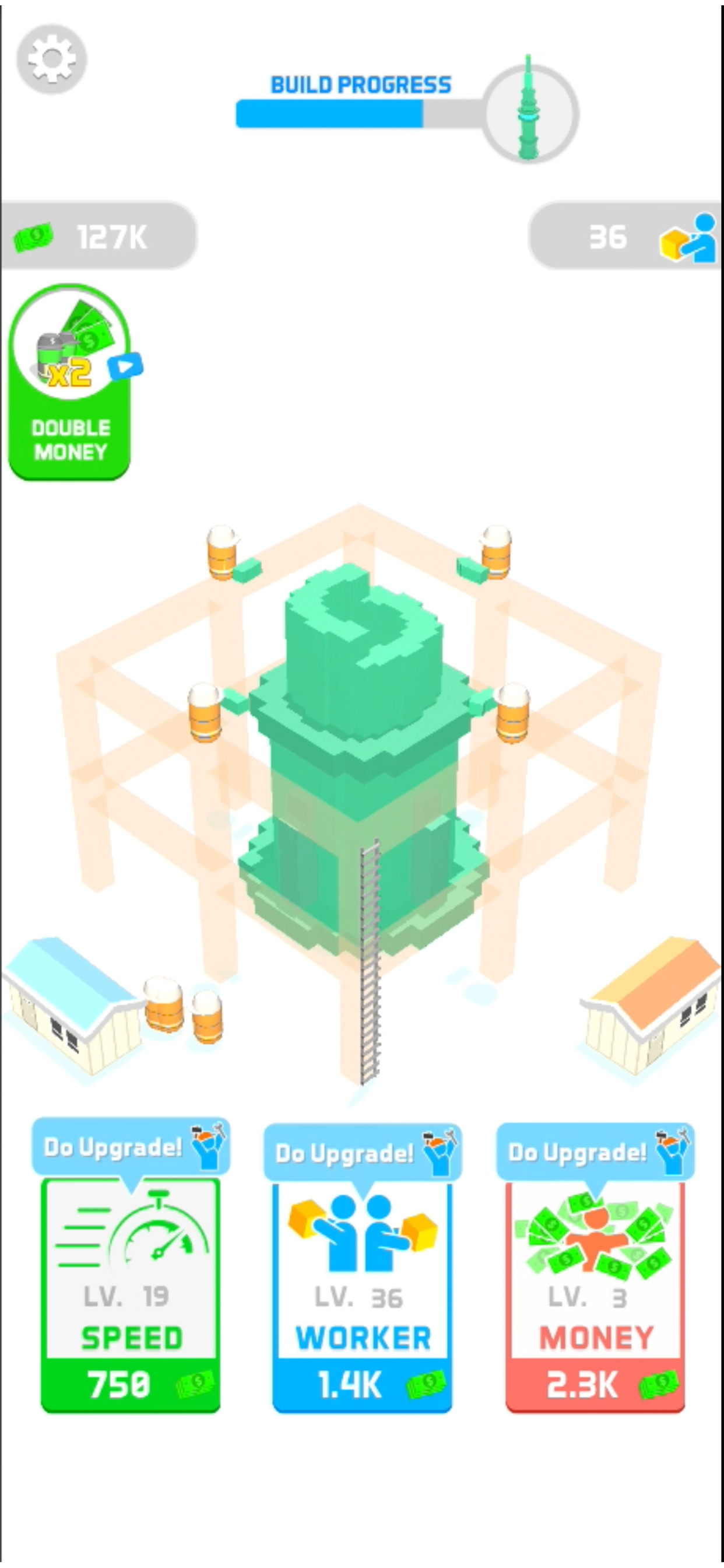 اسکرین شات 1 بازی Idle landmark!