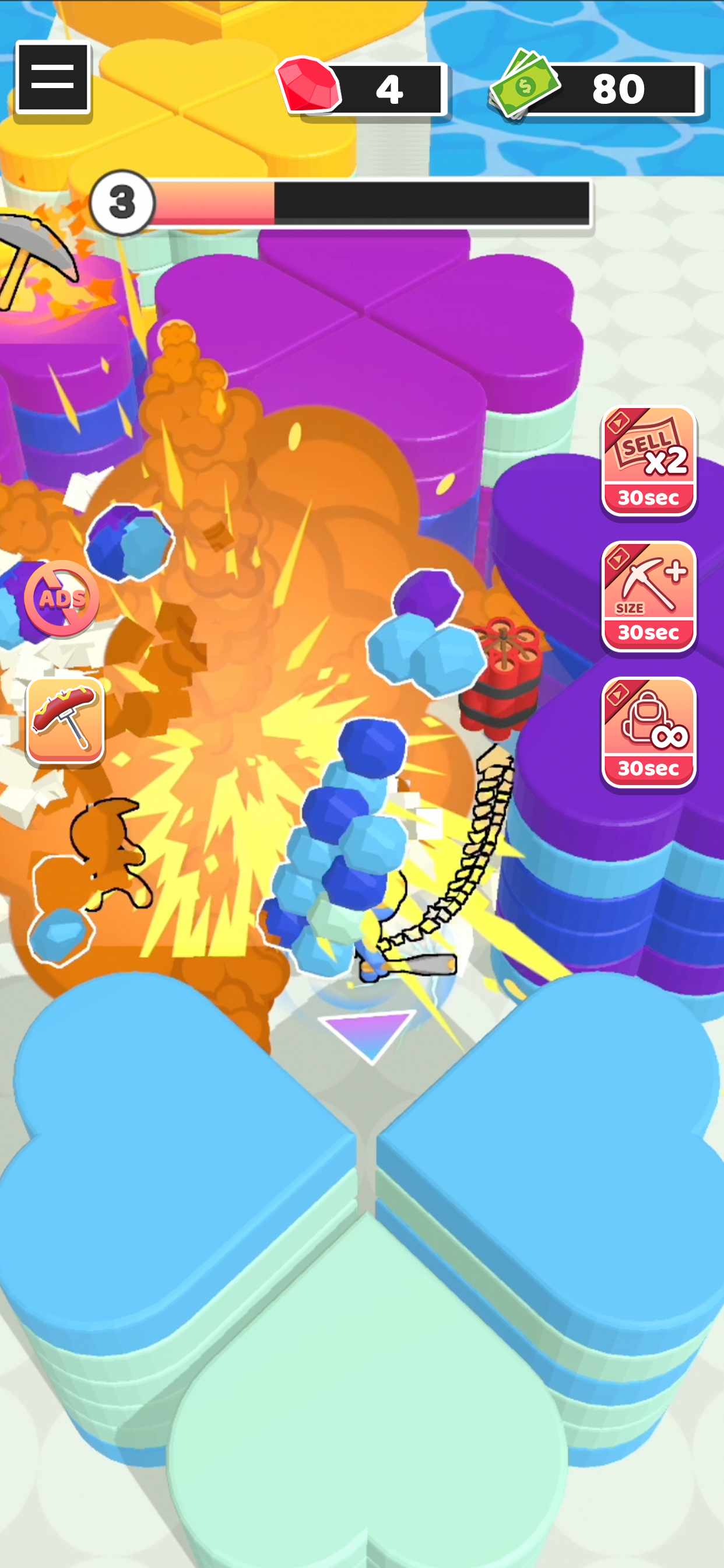 اسکرین شات 4 بازی Mining Master - Adventure Game
