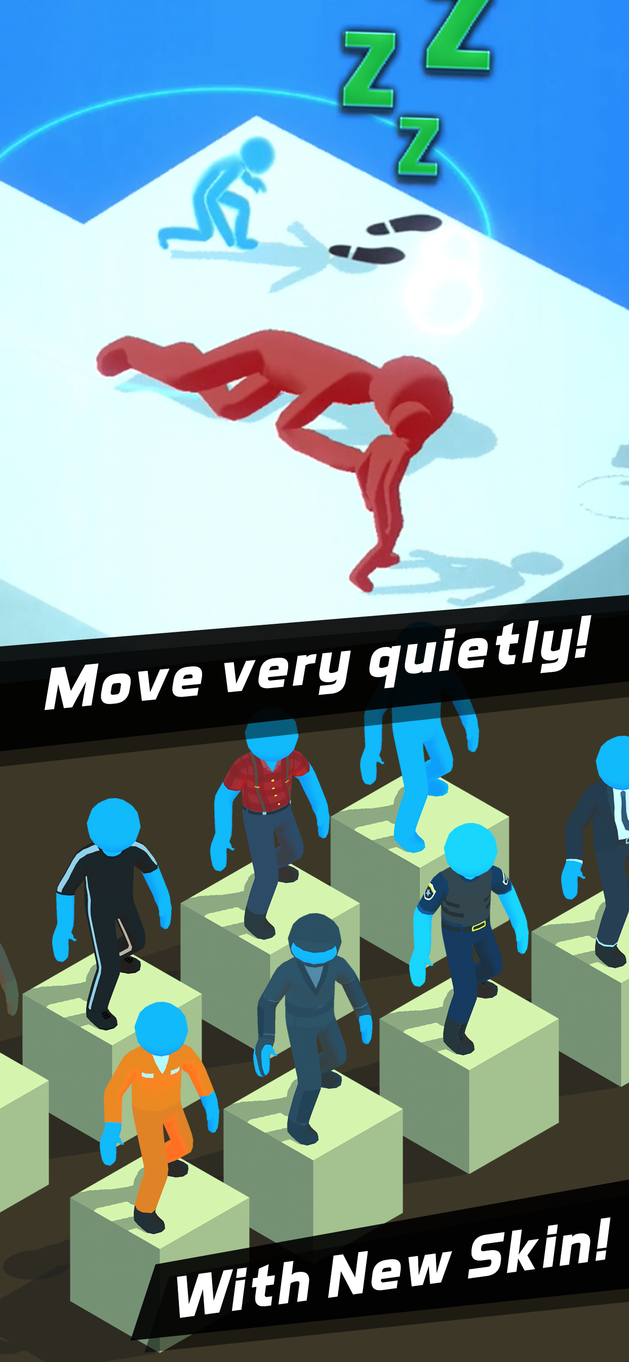 اسکرین شات 1 بازی Sneak Out 3D