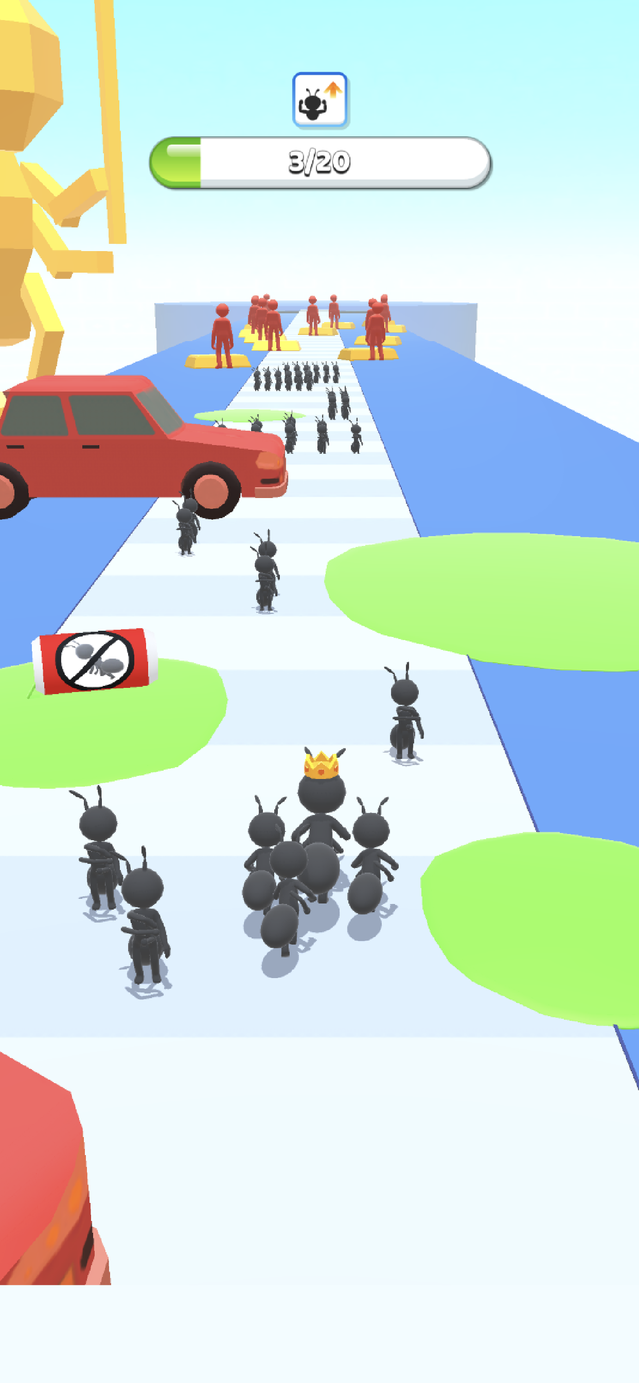 اسکرین شات 1 بازی Tiny Run 3D