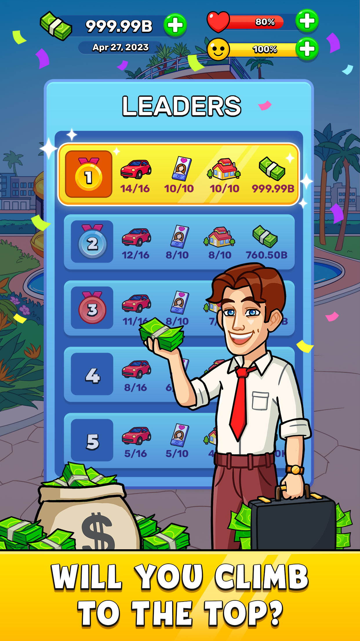 اسکرین شات 3 بازی Money Boss: Become Billionaire