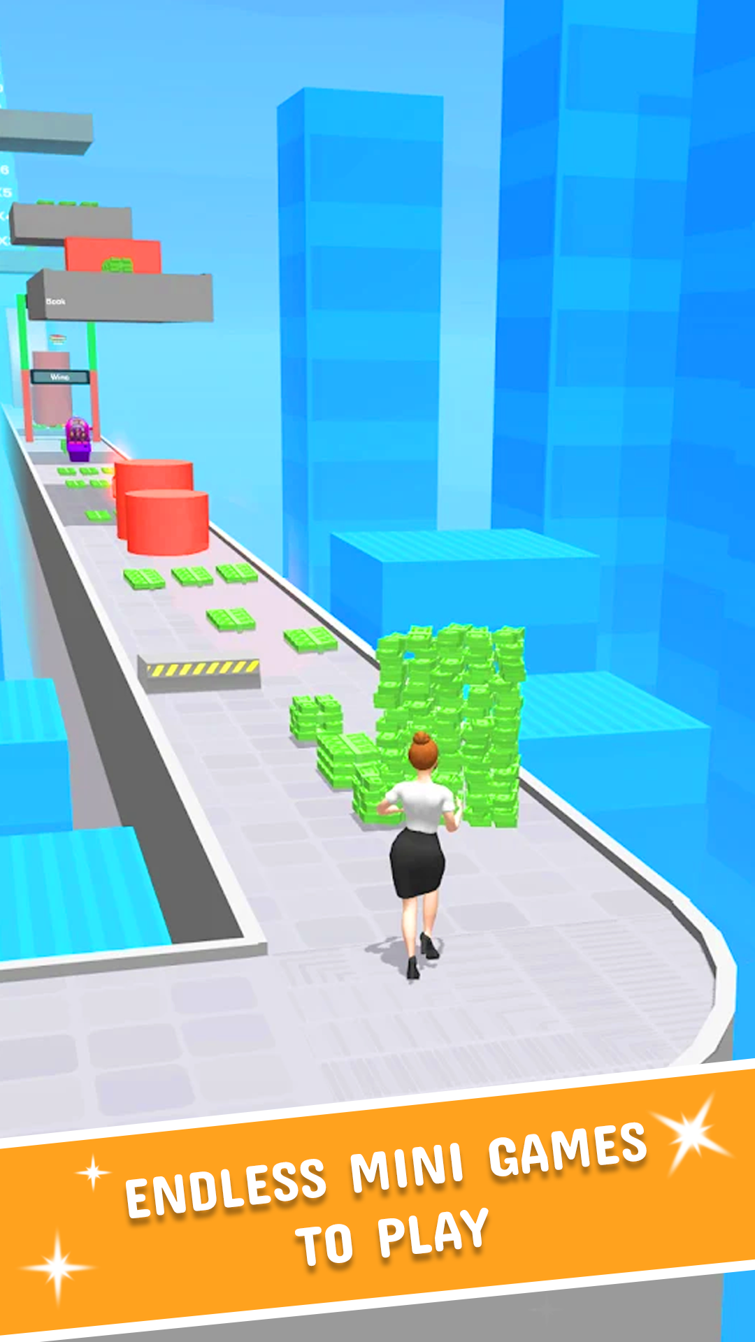 اسکرین شات 1 بازی Money Run 3D