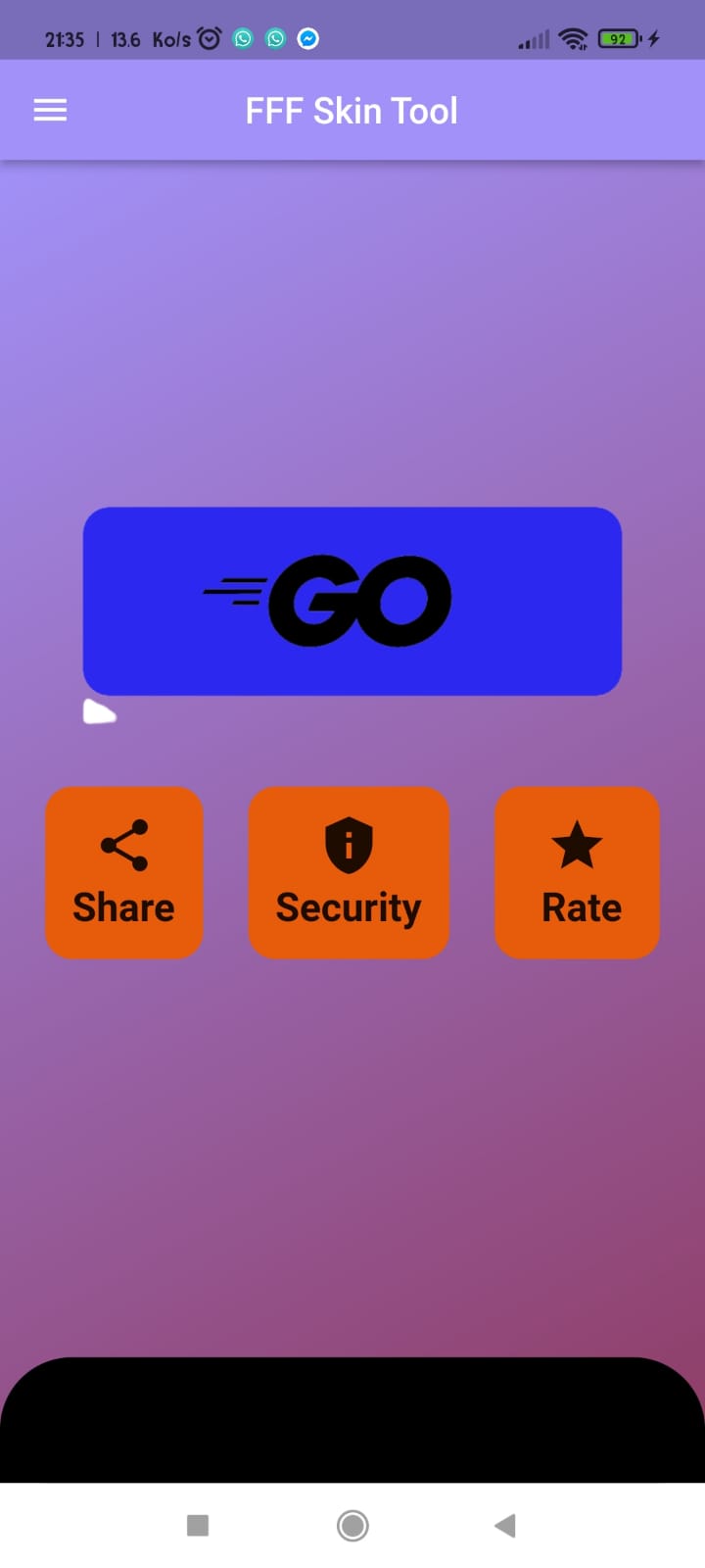 اسکرین شات 1 برنامه FFF FF Skin - Emote Tool
