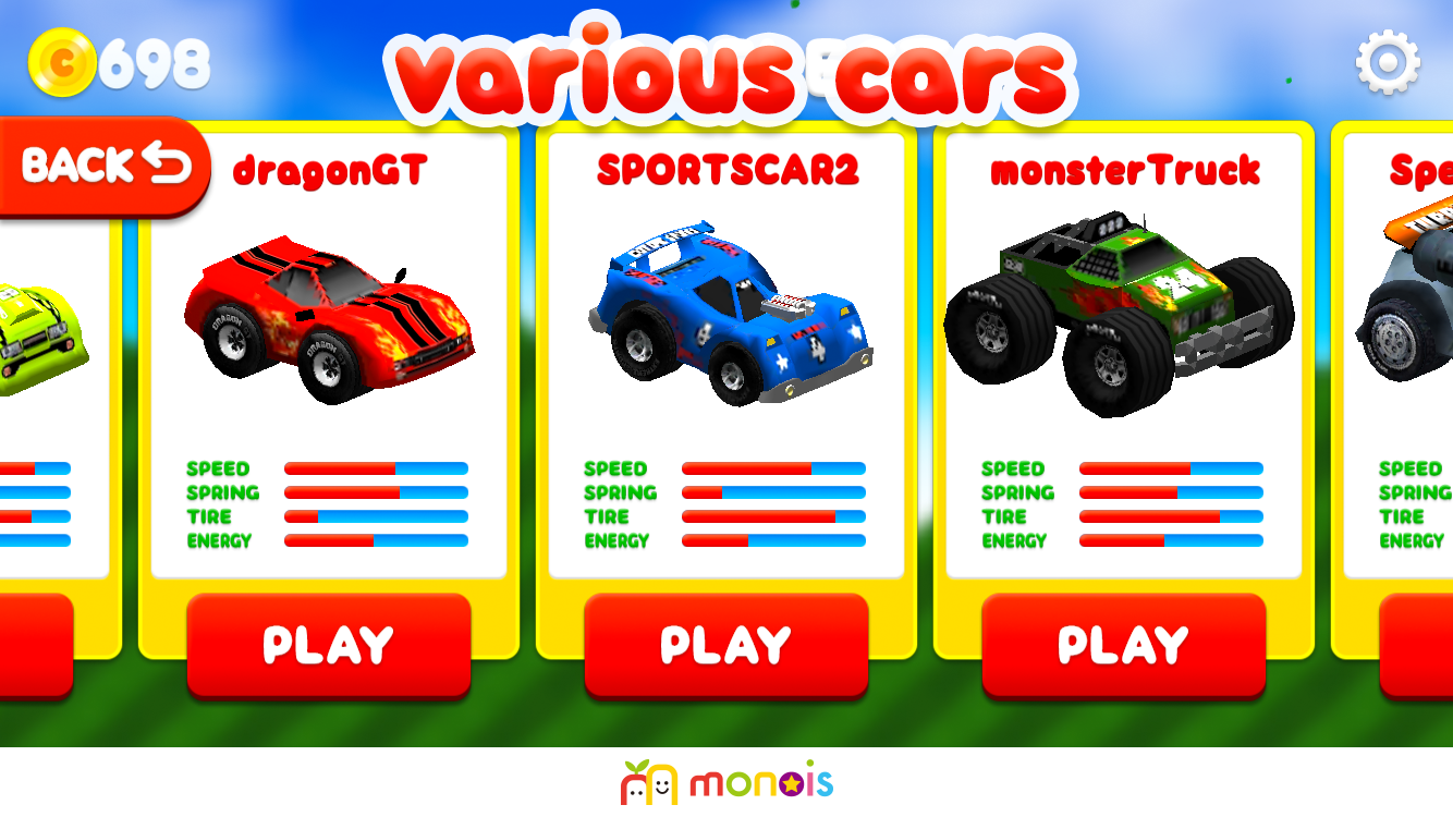 اسکرین شات 1 بازی Wiggly racing