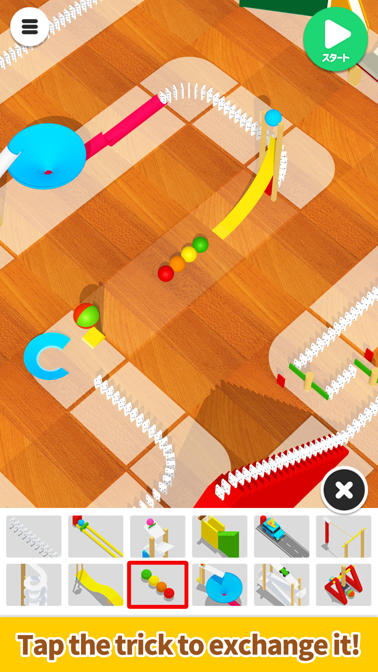 اسکرین شات 3 بازی Pocket Marble Runs