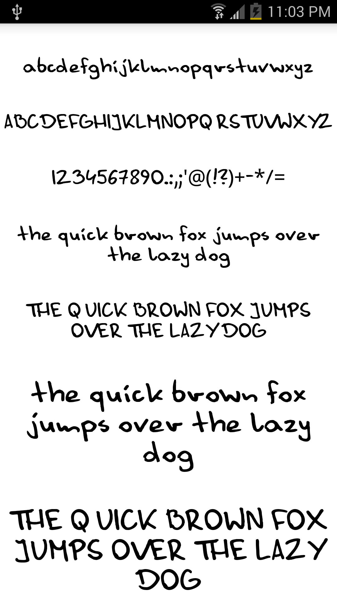 اسکرین شات 3 برنامه Fonts Message Maker