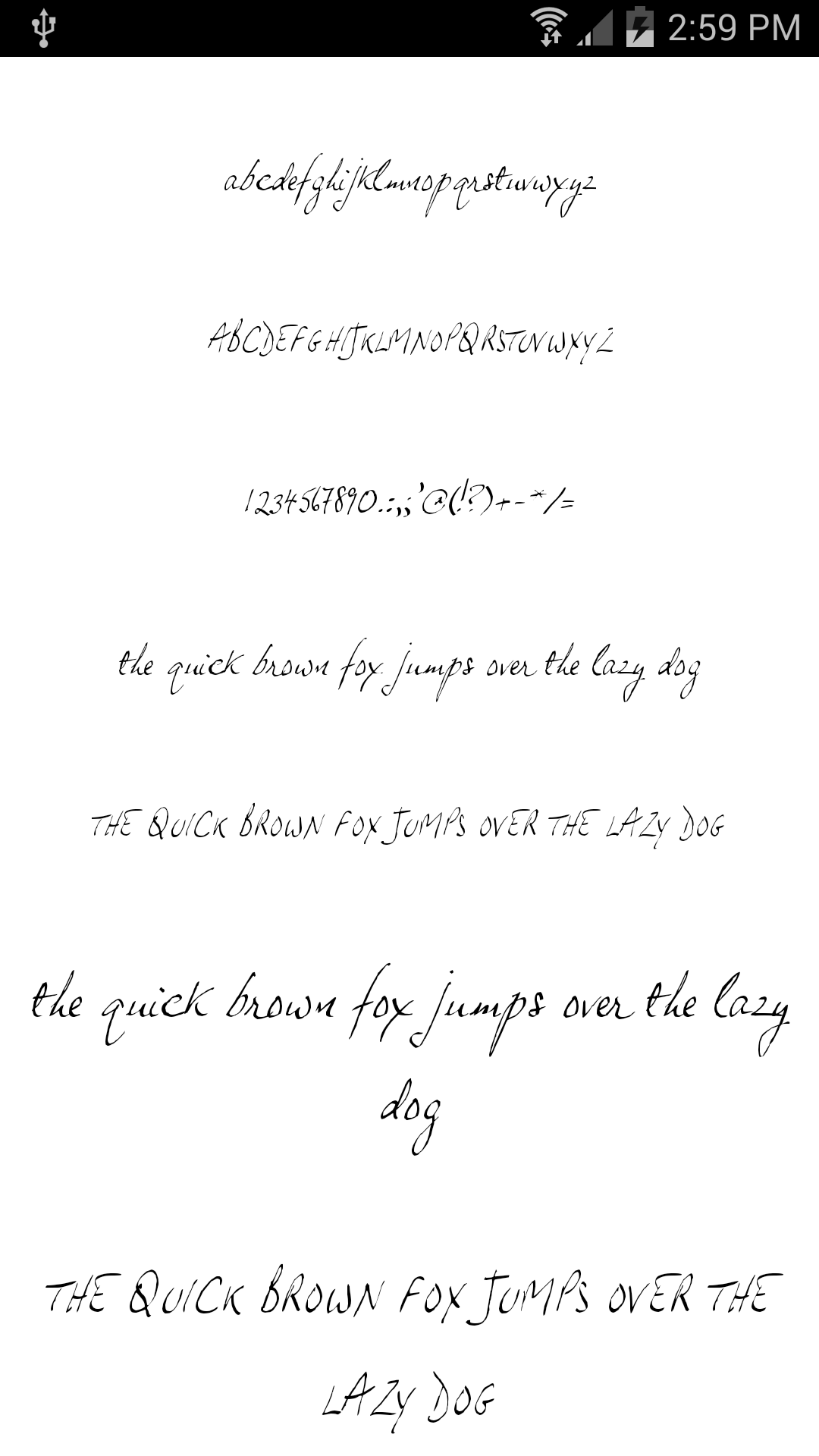 اسکرین شات 7 برنامه Fonts Message Maker