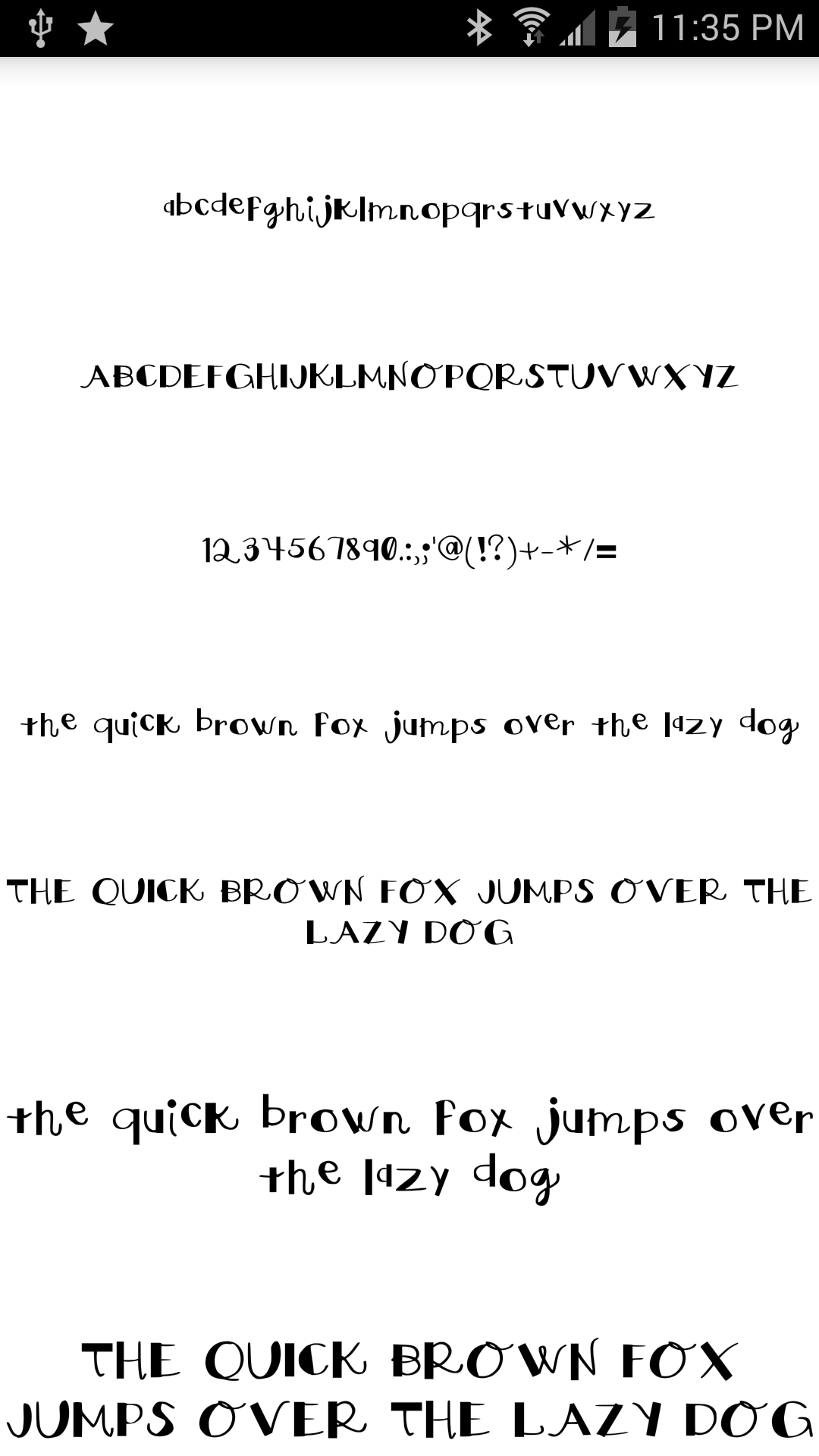 اسکرین شات 6 برنامه Fonts Message Maker